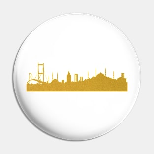 Golden Istanbul Pin