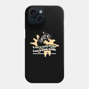 Funny Let's Eat Kids Punctuation Saves Lives Grammar Phone Case