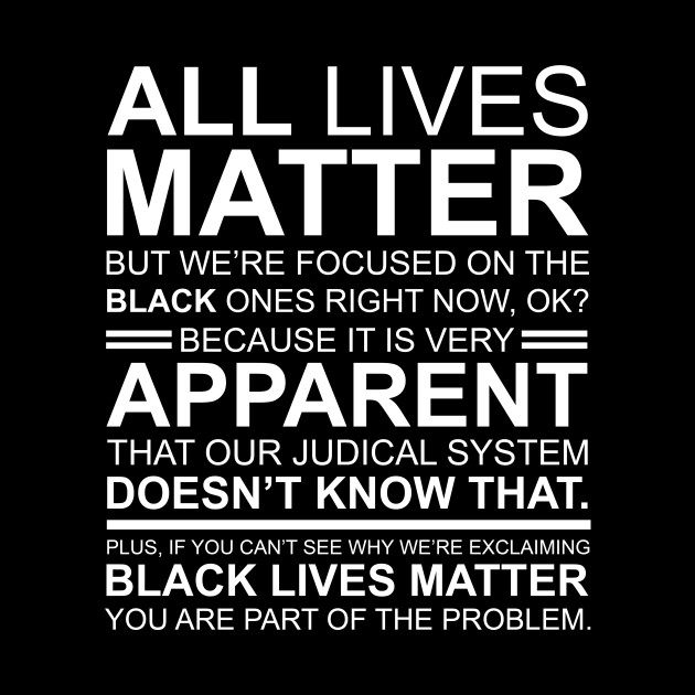 All Lives Matter - Black Lives Matter - Phone Case