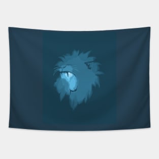 Lion digital art Tapestry