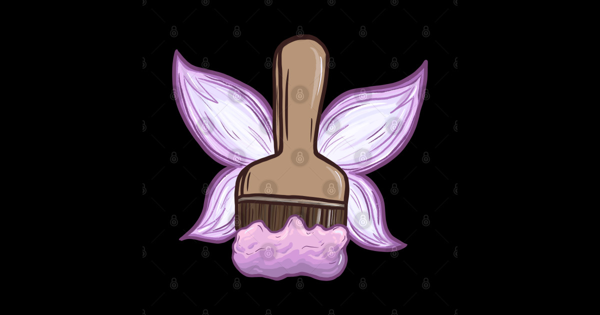 Neopets Faerie Paint Brush Neopets Sticker TeePublic