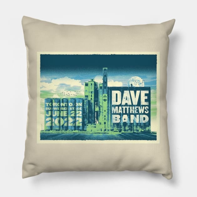 #DMB DAVE TOUR 2022 MATTHEWS BAND BUDWEISER STAGE Pillow by RidwanKelexs