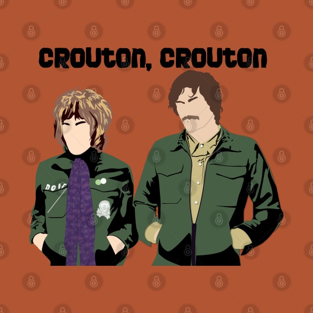 Mighty Boosh Crouton Crouton by OutlineArt