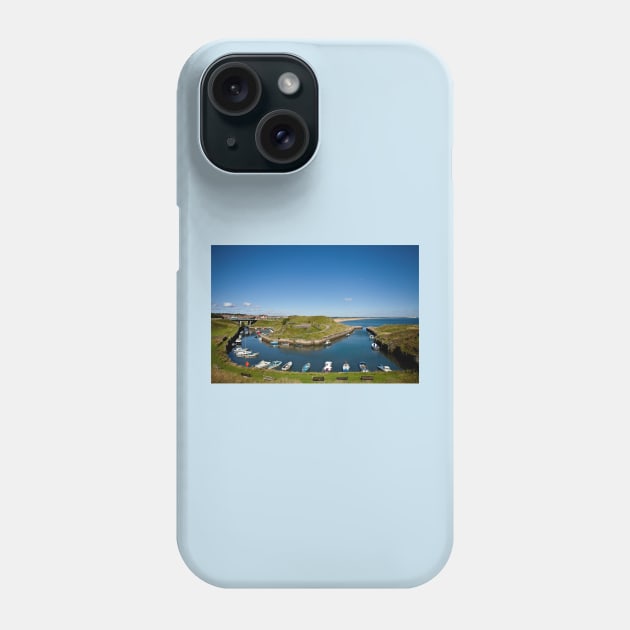 Seaton Sluice Summer Sunshine Phone Case by Violaman