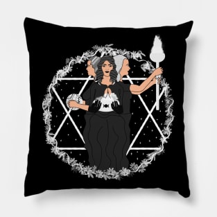 Hecate Goddess Moon Witchcraft Witch Pillow