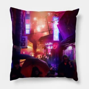 Night City Pillow