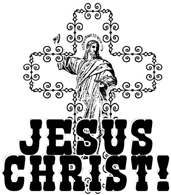 JESUS CHRIST! Kids T-Shirt by trubble