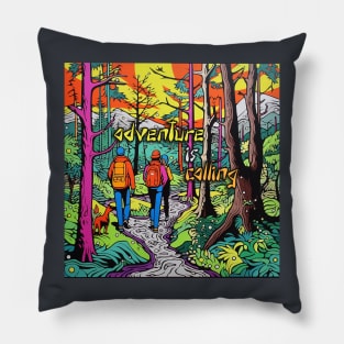 adventure is calling Pillow