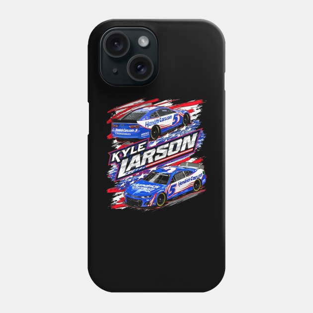 Kyle Larson Stars & Stripes Phone Case by ganisfarhan