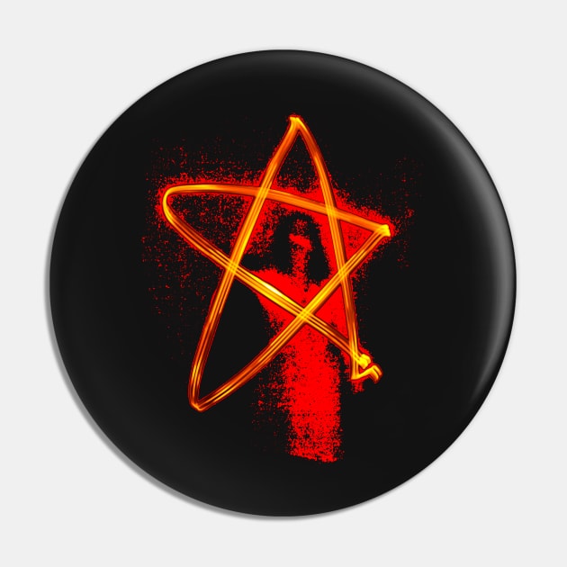 Pentagram Pin by KhanasWeb