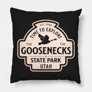 Goosenecks State Park Utah Pillow