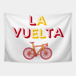 La Vuelta Cycling Shirt, La Vuelta Jersey, La Vuelta 2023, Vuelta Espana, Tapestry