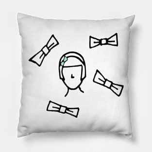 Bow Lady Pillow