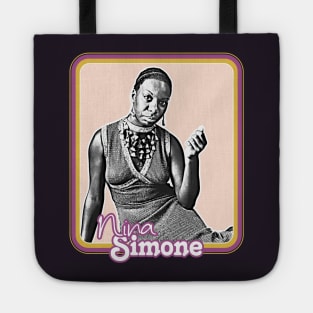 Nina Simone //// Retro Fan Art Design Tote