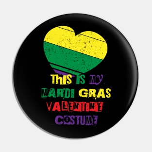 This is my mardi gras valentine costume Pin