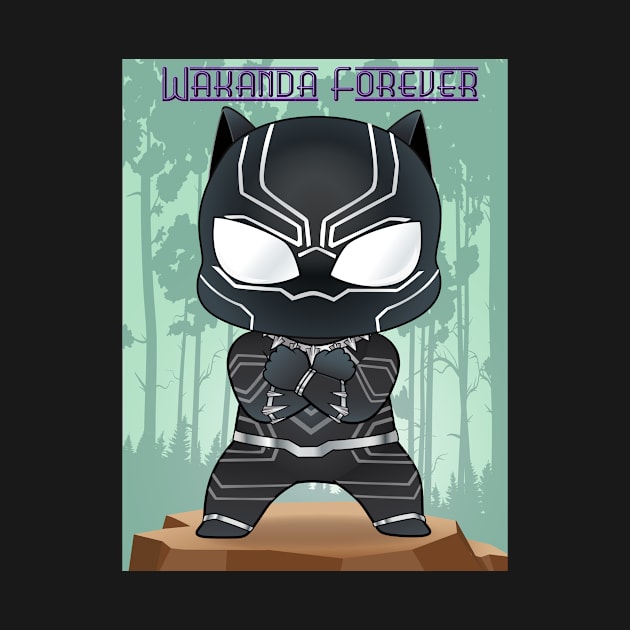 Wakanda Forever! by AkanesChibiArt