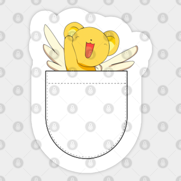 Card Captor Sakura Patches Kero chan pops out of a pocket to greet you for Clow Card Captor Sakura Patches Kero chan pops out of a pocket to greet you for Clow