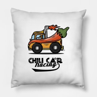 With A Name Like Car chili racing , It Has To Be Good. Pillow