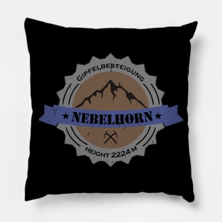 Gipfelbesteigung Nebelhorn Height 2224 m Pillow