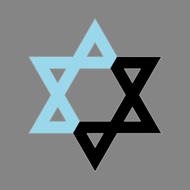 Individualist Anarchist Magen David by dikleyt