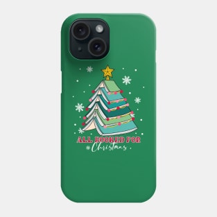 All Booked for Christmas Gift for Teachers Phone Case