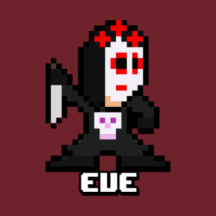 Slasher Man: Eve retro 8bit T-Shirt