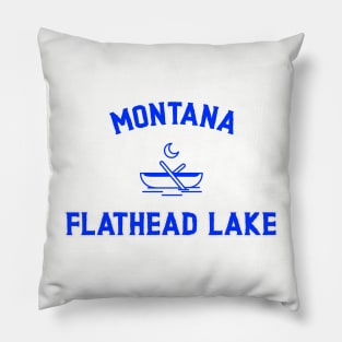 FLATHEAD LAKE MONTANA Pillow