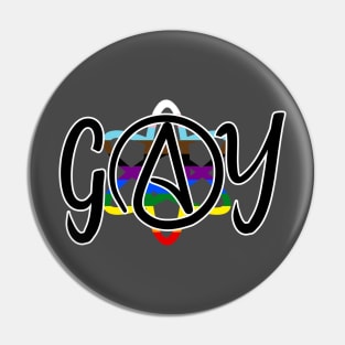 Gay Atheist Pin