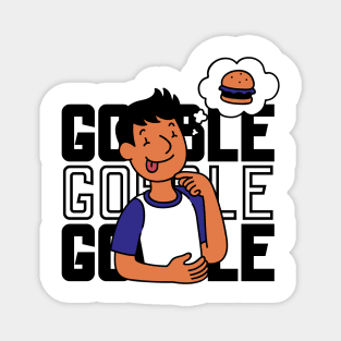 Gobble Gobble Gobble Funny retro Magnet