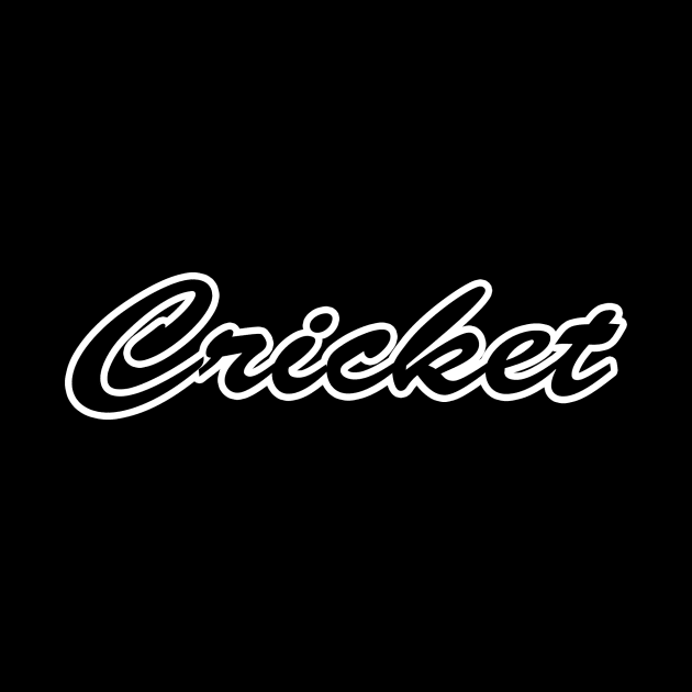 Cricket by lenn