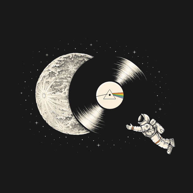 The Dark Side of the Moon - Space - Phone Case