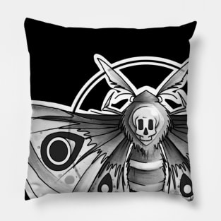 death head moth Pillow