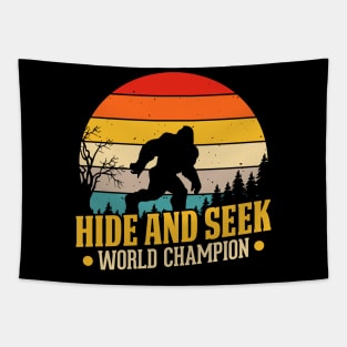 Hide and Seek World Champion Tapestry