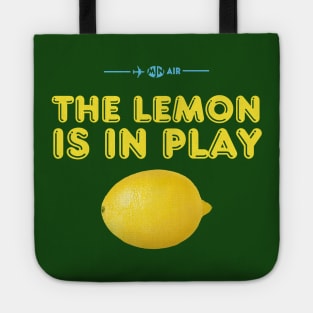 Cabin Pressure - the travelling lemon is in play Tote