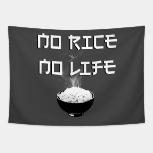 No Rice No Life Tapestry