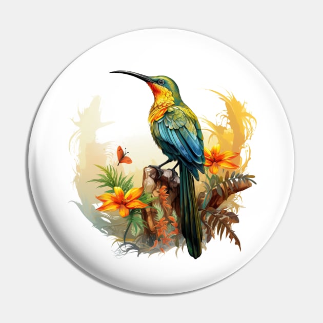 Sunbird Pin by zooleisurelife