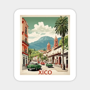 Xico Veracruz Mexico Vintage Tourism Travel Magnet