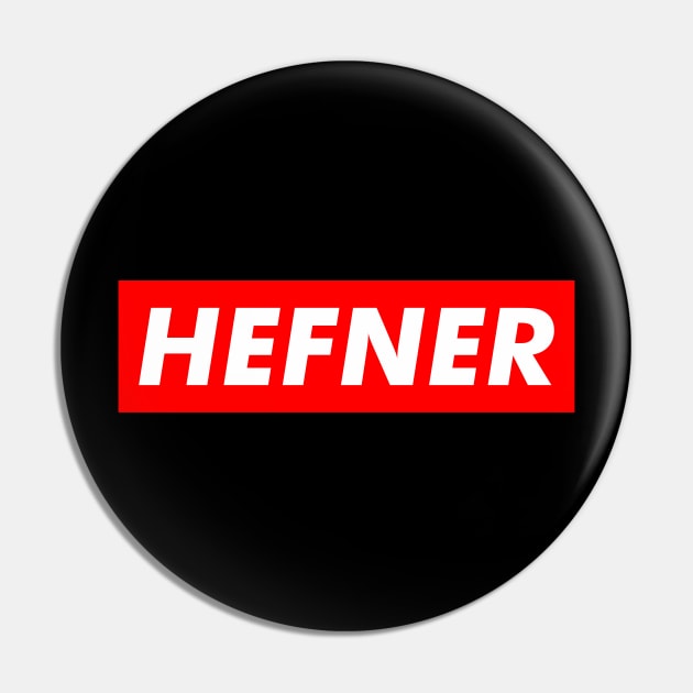 Hefner Box Logo Pin by Siotinkstd