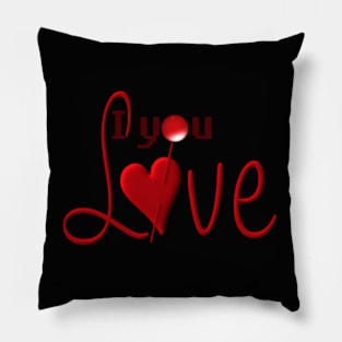 I Love You Pillow