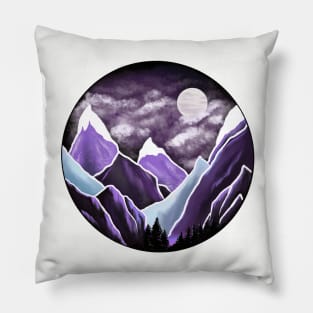 Illyrian Mountains - The Night Court Pillow