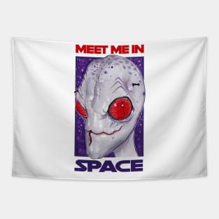 Meet Me in Space Tapestry