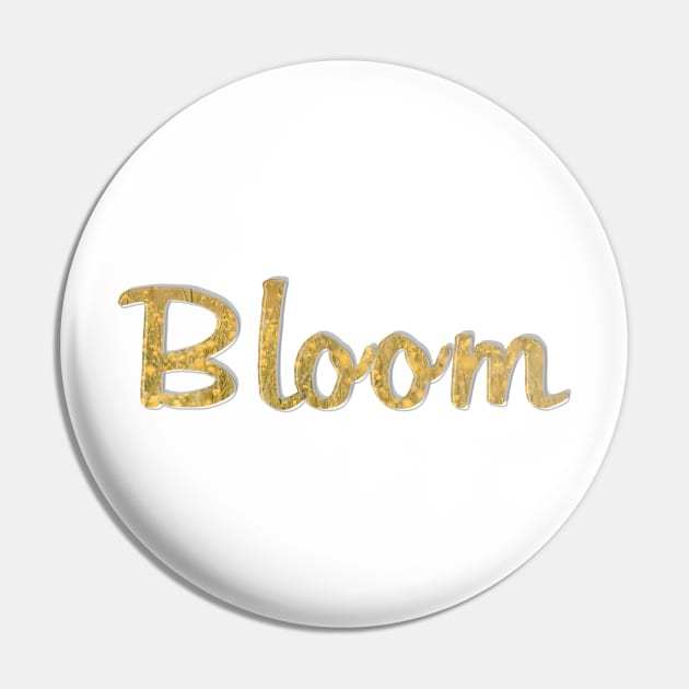 Bloom Pin by afternoontees