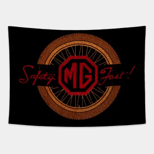 Pre War Vintage MG Cars Tapestry