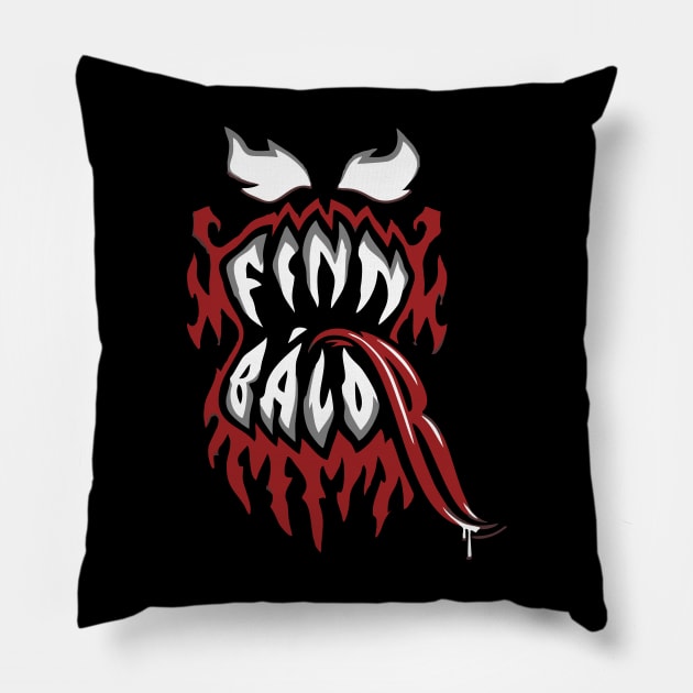 finn balor Pillow by Tayooanaku