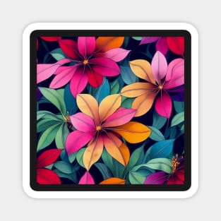 Beautiful Floral pattern, model 6 Magnet