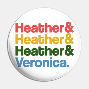 Heather Names Pin