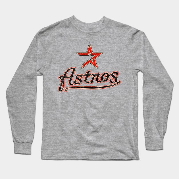 MLB Houston Astros Men's Long Sleeve T-Shirt - S