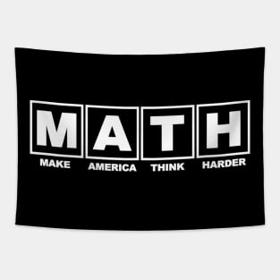Math Make America Think Harder Andrew Yang 2020 Tapestry