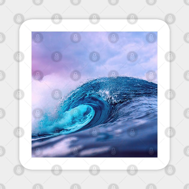 Ocean Wave Magnet by ArtoTee