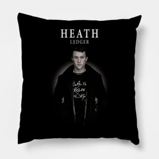 Heath Ledger Vintage Pillow